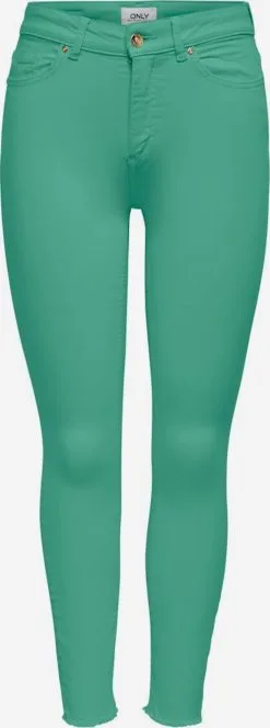 ONLY Jeans Skinny Jeans Blush Dames Groen