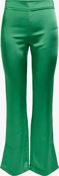 ONLY Pantalons Flared Broek PAIGE-MAYRA Dames Grasgroen