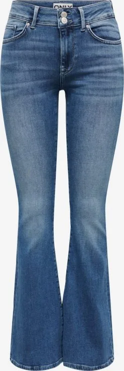 ONLY Bootcut Flared Jeans CHERYL Dames Blauw