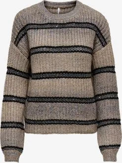 ONLY Fijngebreide Truien Trui Siena Dames Sand