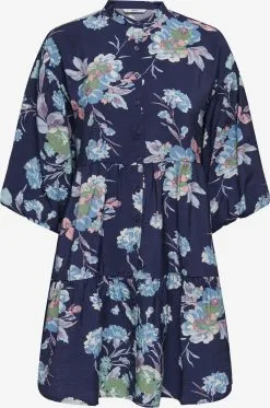 ONLY Blousejurken Blousejurk MATE Dames Donkerblauw