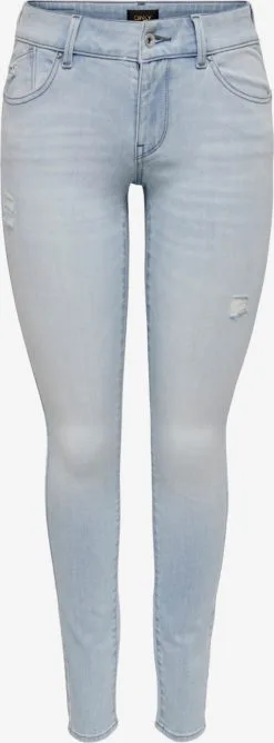 ONLY Jeans Skinny Jeans LUCI Dames Lichtblauw