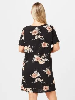 ONLY CARMAKOMA Mini Jurken Jurk LUX CELI Dames Zwart -ONLY Elegant winkel 3af48bff3717807125200d87350756b7