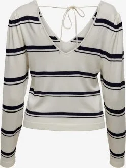 ONLY Fijngebreide Truien Trui Penelope Dames Offwhite -ONLY Elegant winkel 3b34ad57a5e4bea4ae6740b0f9a00088