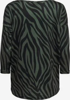 ONLY Shirts Met 3/4 Mouw Shirt Elcos Dames Groen / Zwart 12 ONLY Shirts Met 3/4 Mouw Shirt Elcos Dames Groen / Zwart -ONLY Elegant winkel 3bfeddfcd05d9019849bae1569363ecf