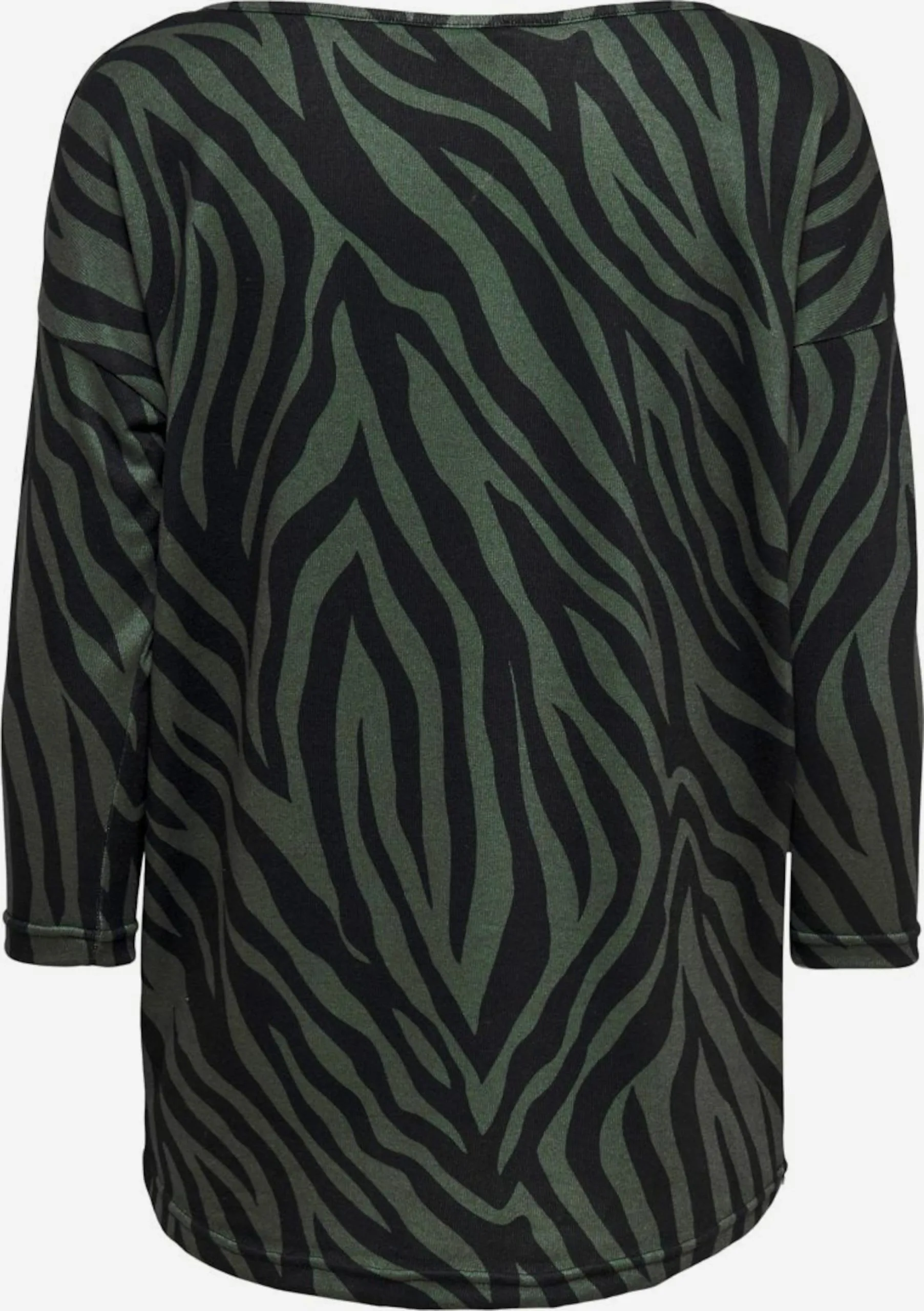 ONLY Shirts Met 3/4 Mouw Shirt Elcos Dames Groen / Zwart 3 ONLY Shirts Met 3/4 Mouw Shirt Elcos Dames Groen / Zwart - Afbeelding 3