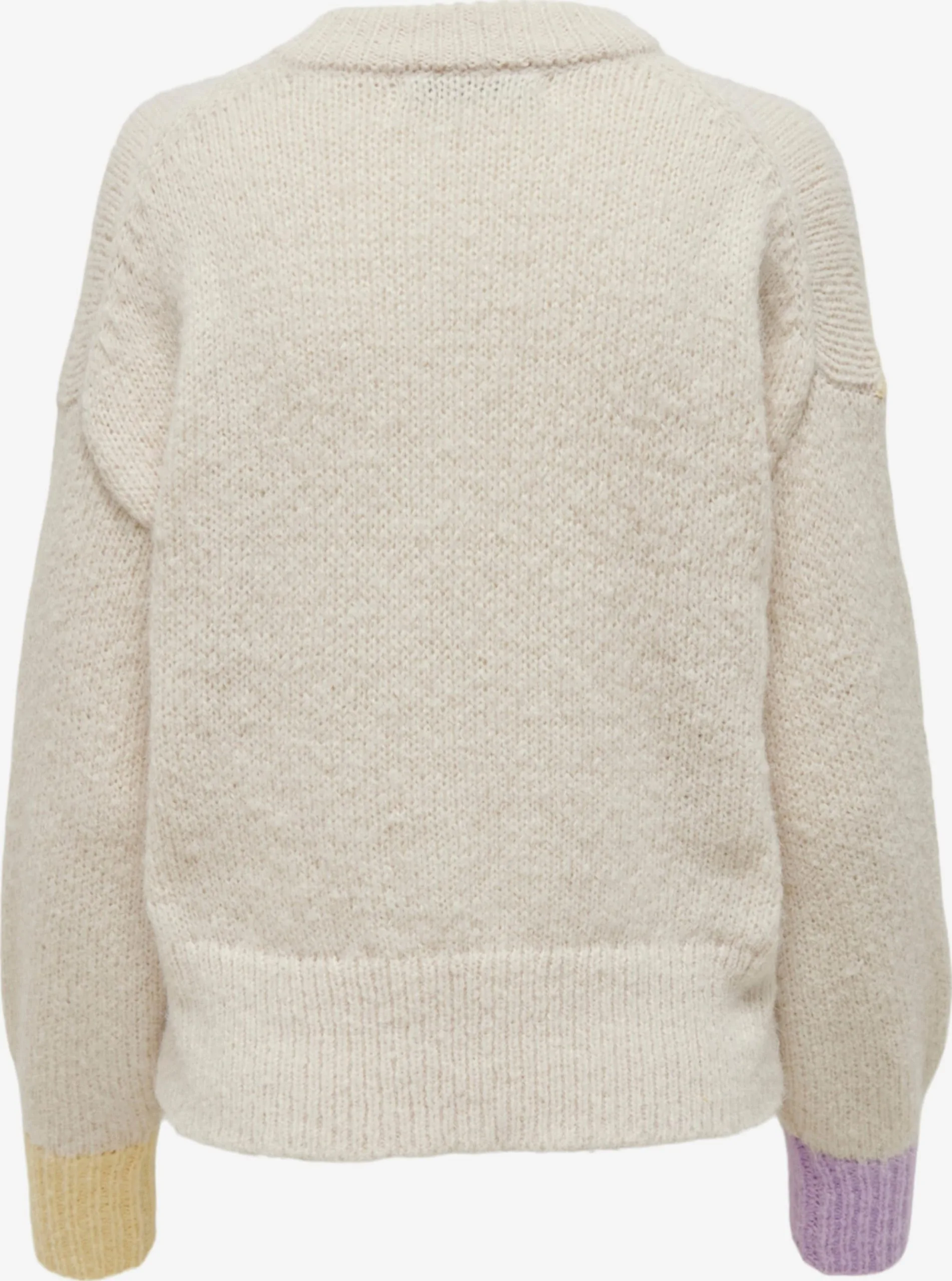 ONLY Fijngebreide Truien Trui Anna Dames Crème 2 ONLY Fijngebreide Truien Trui Anna Dames Crème - Afbeelding 2