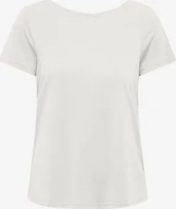 ONLY T-shirts Shirt FREE LIFE Dames Wit