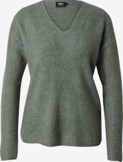 ONLY Fijngebreide Truien Trui CAMILLA Dames Pastelgroen