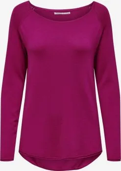 ONLY Fijngebreide Truien Trui Dames Donkerlila