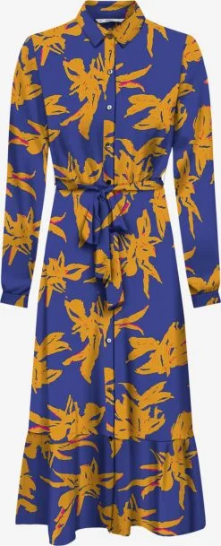 ONLY Blousejurken Blousejurk ALMA Dames Donkerblauw