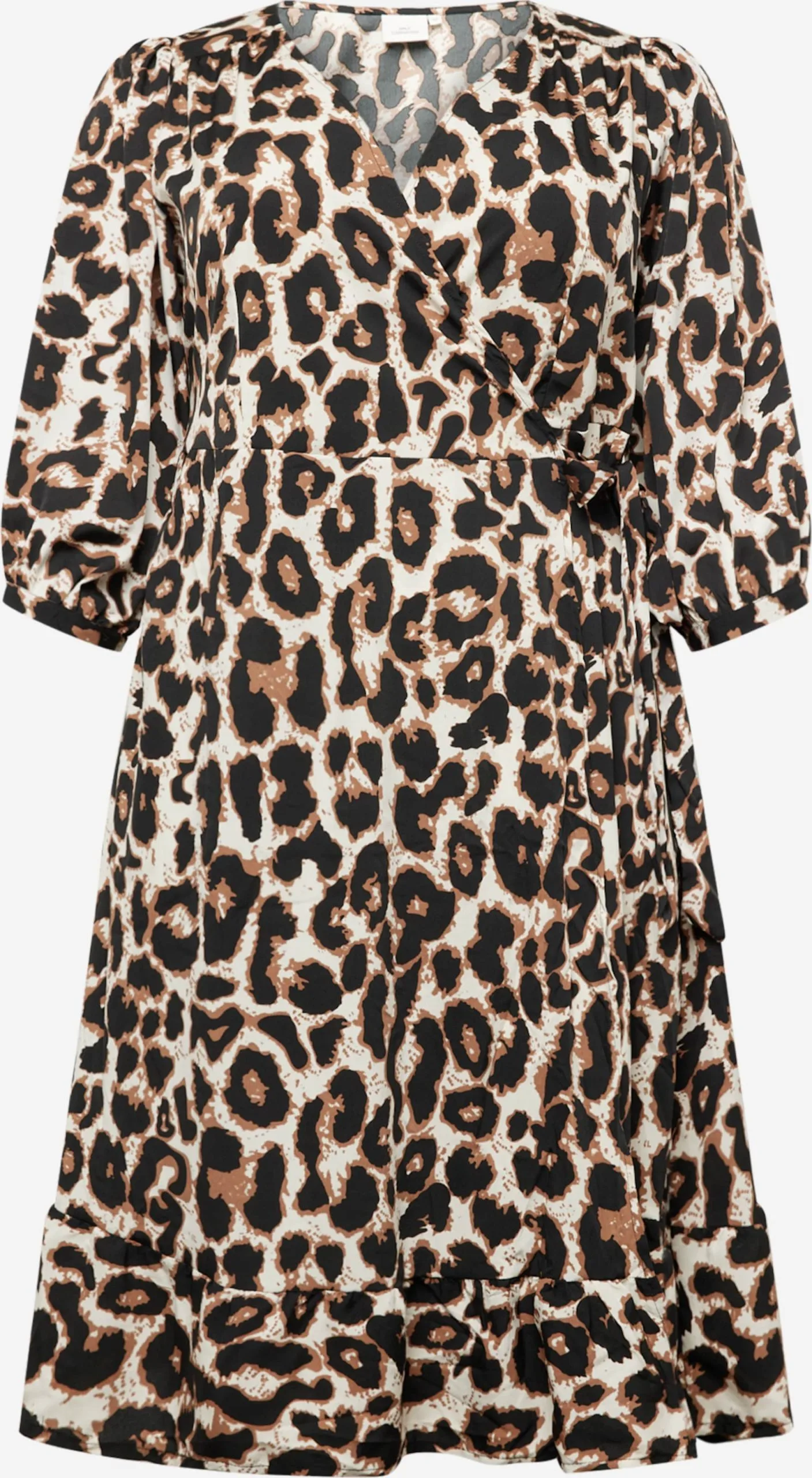 ONLY CARMAKOMA Midi Jurken Jurk LIVIA Dames Beige 1 ONLY CARMAKOMA Midi Jurken Jurk LIVIA Dames Beige