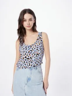 ONLY Tanktops Top NOVA Dames Hemelsblauw / Lichtblauw -ONLY Elegant winkel 3f71a4a934715918074f4d80f7f89e7e