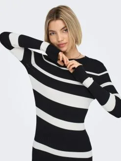 ONLY Gebreide Jurken Gebreide Jurk Mauve Dames Zwart 12 ONLY Gebreide Jurken Gebreide Jurk Mauve Dames Zwart -ONLY Elegant winkel 3fe4562837d3a6e8faf3a769224ed043