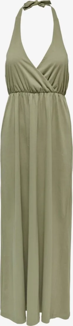 ONLY Zomerjurken Zomerjurk May Dames Olijfgroen