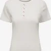 ONLY T-shirts Shirt ANNA Dames Wit