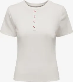 ONLY T-shirts Shirt ANNA Dames Wit