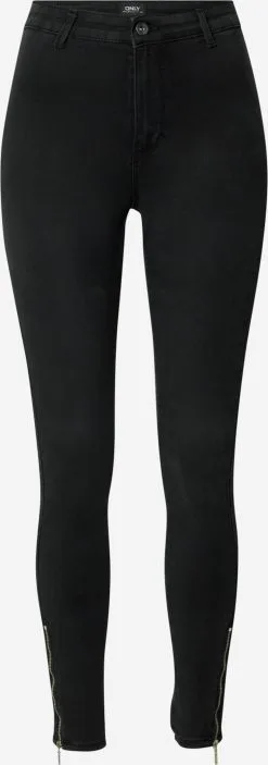 ONLY Jeans Skinny Jeans ROYAL Dames Zwart