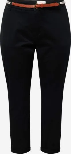 Chinos Regular Chino BIANA Dames Zwart