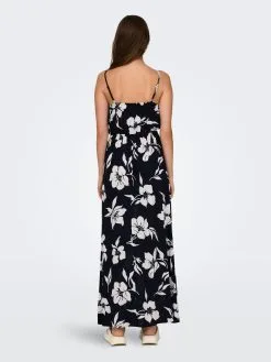 ONLY Maxi Jurken Zomerjurk Dames Nachtblauw -ONLY Elegant winkel 43cfe64385d627563cb549a2b3a70d67