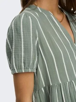 ONLY Mini Jurken Jurk Nora Dames Groen -ONLY Elegant winkel 441b82fa5bb40c7ea3f7905a42e6bd91