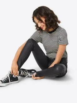 ONLY Pantalons Skinny Broek Royal Dames Zwart -ONLY Elegant winkel 44646d8ba09d9b2e4e04d6ebb3d46601