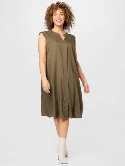 ONLY CARMAKOMA Mini Jurken Jurk MUMI Dames Kaki 7 ONLY CARMAKOMA Mini Jurken Jurk MUMI Dames Kaki -ONLY Elegant winkel 450e6a9ef515d851f33c8f0cc6a382db