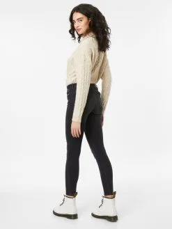 ONLY Jeans Skinny Jeans POWER Dames Antraciet -ONLY Elegant winkel 46754df8662deb2b09e08264a8a61f5e