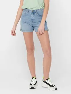 ONLY Denim Shorts Regular Jeans Phine Dames Blauw -ONLY Elegant winkel 46f7d30fd05bc945fcae60f57c78623a