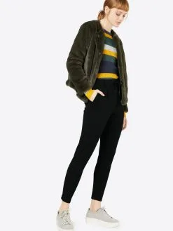 ONLY Bandplooibroeken Slimfit Bandplooibroek Poptrash Dames Zwart -ONLY Elegant winkel 46f81675e0313e8d0cc31bf0e8ddcea5