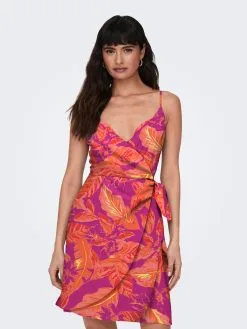 ONLY Mini Jurken Jurk ALMA Dames Lila -ONLY Elegant winkel 4721c88f00bd551c0fa2a372a165b0ff