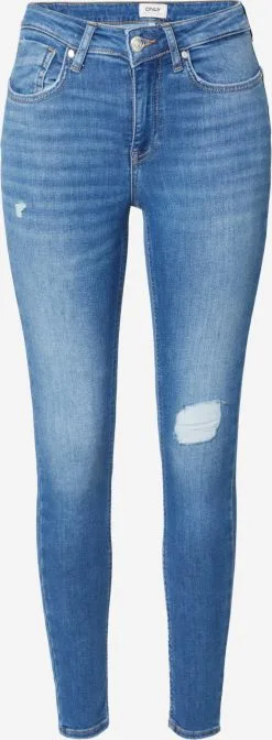 ONLY Jeans Skinny Jeans POWER Dames Blauw