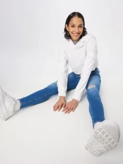 ONLY Jeans Skinny Jeans POWER Dames Blauw -ONLY Elegant winkel 4788cd9b78542ca8d34e3a1687e3e573