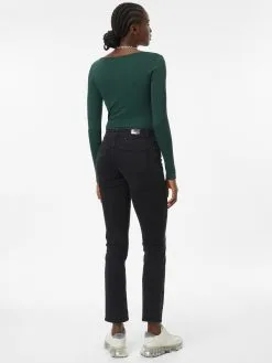 ONLY Jeans Bootcut Jeans Alicia Dames Zwart -ONLY Elegant winkel 47fb7d577e789ffaeb84df801ca71bc3