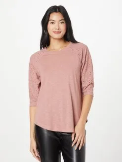 ONLY Shirts Met 3/4 Mouw Shirt CATHY Dames Oudroze -ONLY Elegant winkel 49840122ff35b89638bd0ce25c59a365