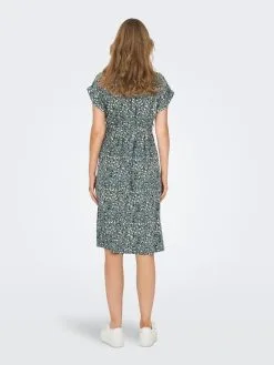 ONLY MATERNITY Blousejurken Blousejurk Dames Groen -ONLY Elegant winkel 49de6a5bd76fb2c2e93b62529b0967e1