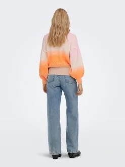 ONLY Fijngebreide Truien Trui BIMINI Dames Crème / Chamois -ONLY Elegant winkel 4a15e1521110bfc358067efcee4e06b2