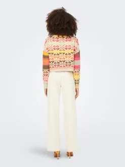 ONLY Fijngebreide Truien Trui Runi Dames Lichtroze -ONLY Elegant winkel 4a2ff9c43a7413218026b2ce4b6cfc8e