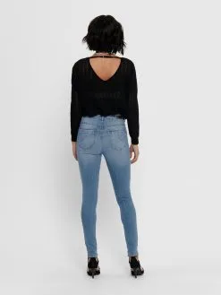 ONLY Jeans Skinny Jeans Paola Dames Blauw 6 ONLY Jeans Skinny Jeans Paola Dames Blauw -ONLY Elegant winkel 4ac86743a288b04fe42bbb176c0d579f