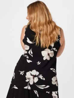 ONLY CARMAKOMA Blouse Tops Blouse Luxdazz Dames Zwart -ONLY Elegant winkel 4b0ac464fbb612b7f9dd71a295aec6bd