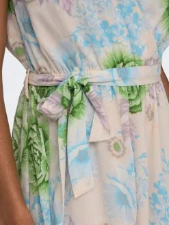 ONLY Maxi Jurken Jurk Dames Beige -ONLY Elegant winkel 4b2c961ddb6e5482160aa3417d743509