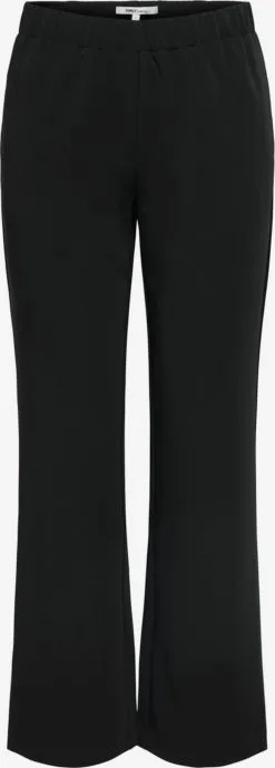 ONLY Pantalons Flared Broek KOBE Dames Zwart