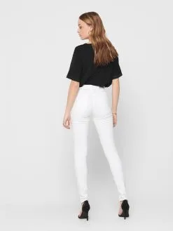 ONLY Jeans Skinny Jeans Blush Dames Wit -ONLY Elegant winkel 4c16ed2a0860e6451cbcffccf6dc29fe