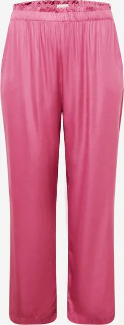 ONLY CARMAKOMA Pantalons Loosefit Broek CHANTAL Dames Pink