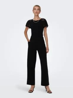 ONLY T-shirts Shirt KANYE Dames Zwart -ONLY Elegant winkel 4cc15ab00ec3276c2153a6d06309e3b1