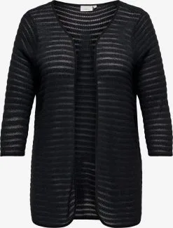 ONLY CARMAKOMA Vesten Gebreid Vest Dames Zwart