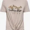 ONLY T-shirts Shirt PALMIE Dames Ecru
