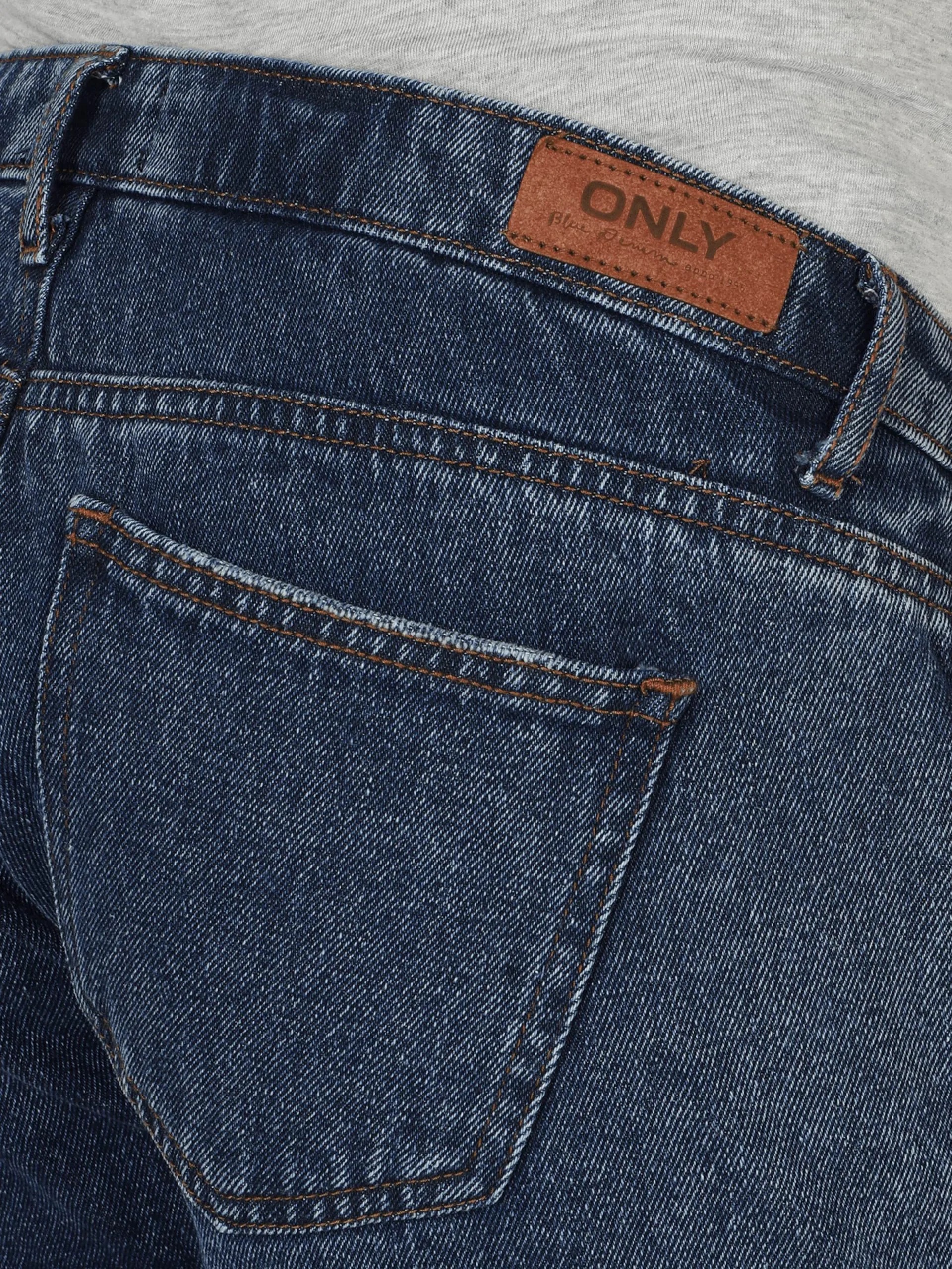 ONLY MATERNITY Denim Shorts Regular Jeans Dames Blauw 3 ONLY MATERNITY Denim Shorts Regular Jeans Dames Blauw - Afbeelding 3