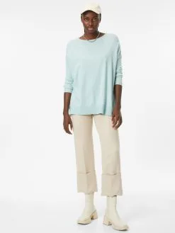 ONLY Fijngebreide Truien Trui IBI Dames Mintgroen -ONLY Elegant winkel 4e52314fbfecb34b1420a2ec1eb36a9f