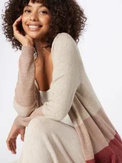 ONLY Vesten Gebreid Vest Queen Dames Pueblo / Lichtbruin -ONLY Elegant winkel 4e922375e2482e7e7deb2cca4dc59cb9